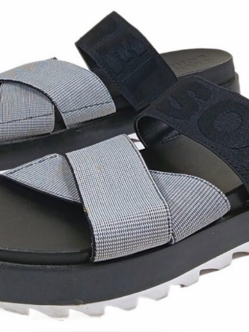 Sorel Roaming Sport Slide White/Black 9M NWOB